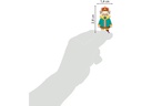 Clairefontaine Motivsticker Cooky Ritter 1 Bogen