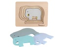 Kindsgut Holzpuzzle Elefant