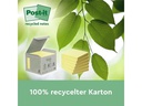 Post-it Notizzettel Super Sticky Recycling 70 Blatt, Gelb
