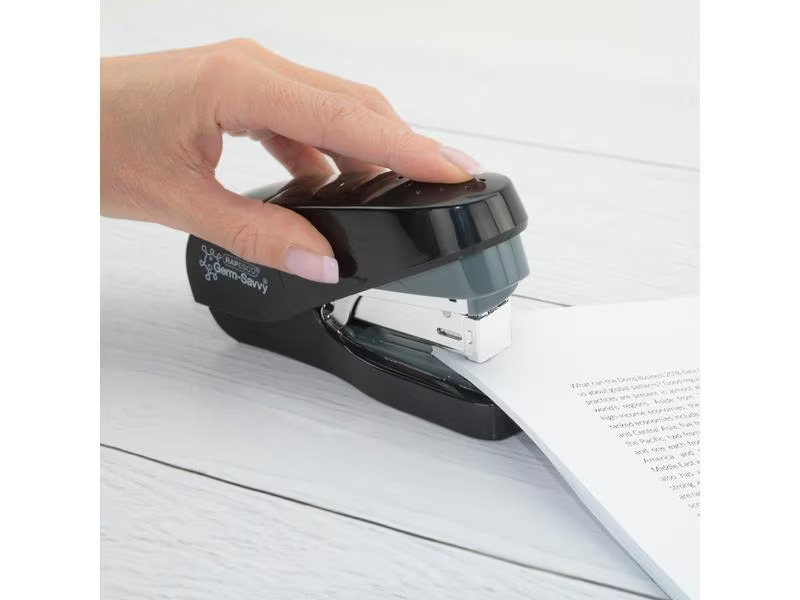 Rapesco Heftgerät Germ-Savvy Eco 35 Seiten, Schwarz