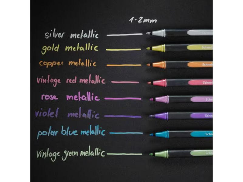Schneider Fineliner Metallicliner Paint-it Polar Blue