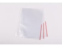 ProOffice Zeigetasche A4, Rot/Transparent, 10 Stück
