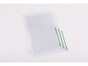 ProOffice Zeigetasche A4, Grün/Transparent, 10 Stück