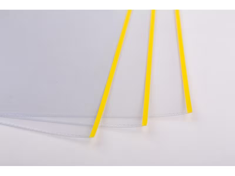 ProOffice Zeigetasche A4, Gelb/Transparent, 10 Stück