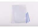 ProOffice Zeigetasche A4, Blau/Transparent, 10 Stück
