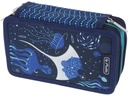 Herlitz Etui Triple 31-teilig, Deep Ocean