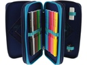 Herlitz Etui Triple 31-teilig, Deep Ocean