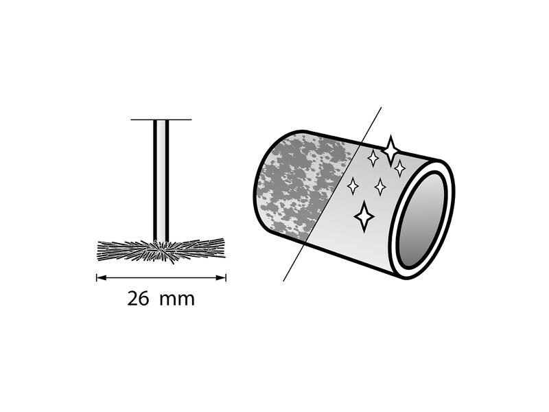 Dremel Borstenbürste 403, 19 mm, 2 Stück