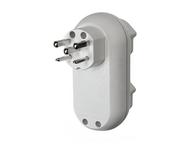 Ehmann Mehrfachstecker Strong 2x T25, Weiss