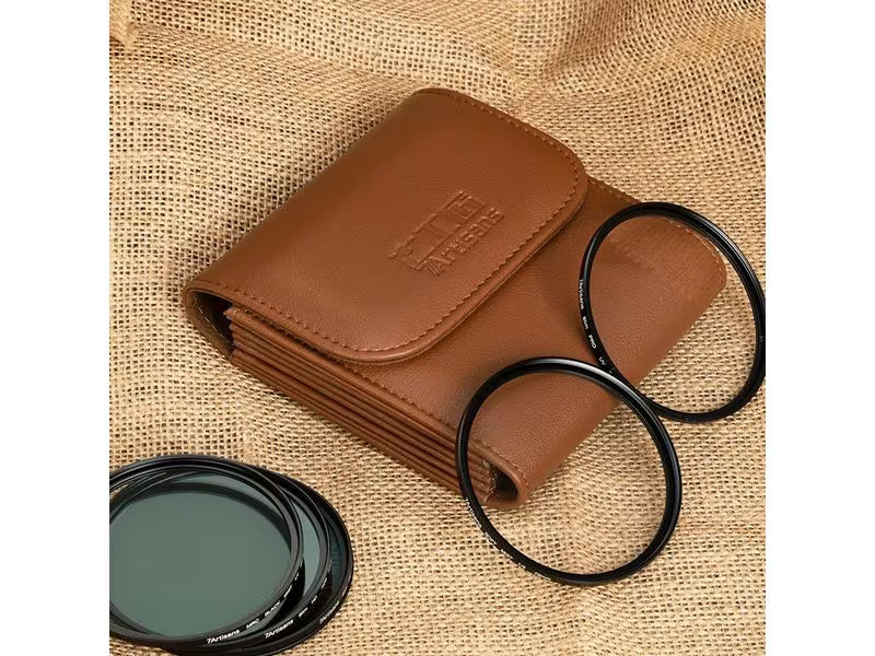 7Artisans Objektivfiltertasche Braun