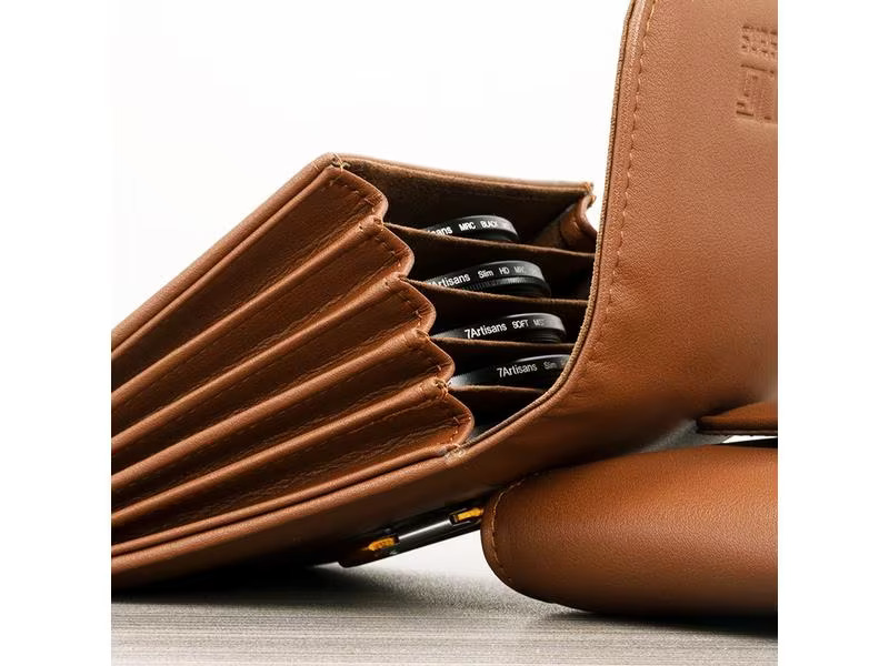 7Artisans Objektivfiltertasche Braun