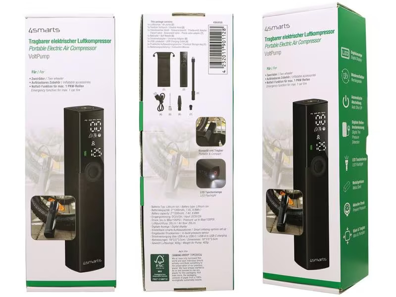 4smarts Minipumpe Elektrische VoltPump