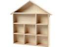 Creativ Company Holzartikel Setzkasten Hausform