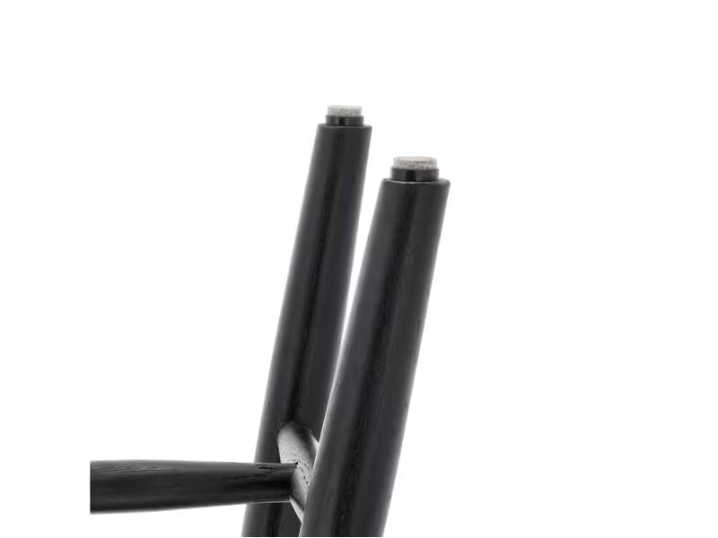 Villa Collection Bank Bast 90 x 45 cm, Schwarz
