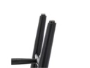 Villa Collection Bank Bast 90 x 45 cm, Schwarz