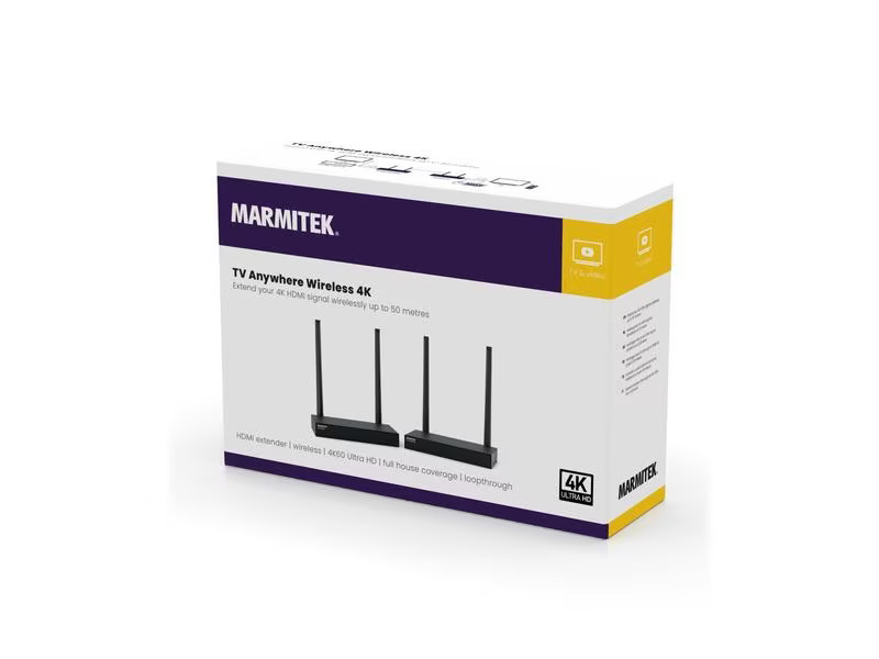 Marmitek Funksender TV Anywhere Wireless 4K – 4K/60Hz