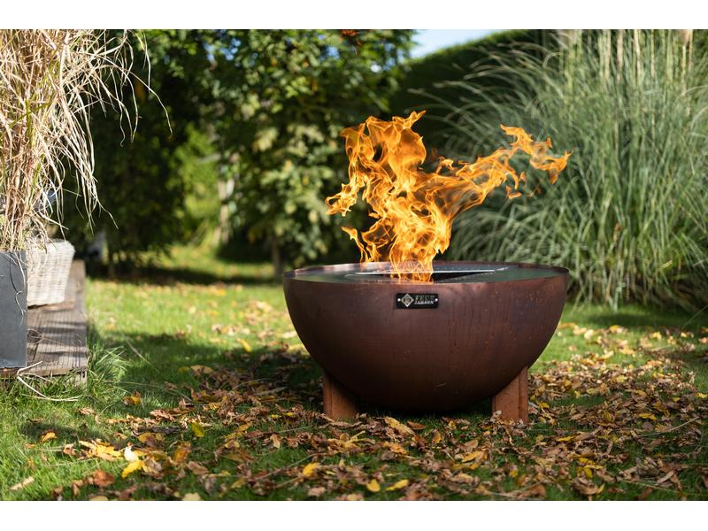 FEU DU JARDIN Feuerstelle Tria, Ø 98 cm, Rost