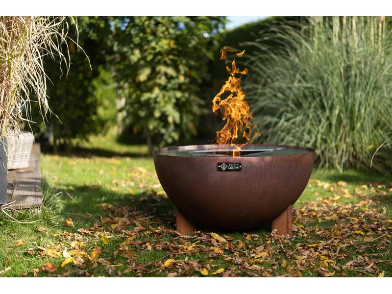 FEU DU JARDIN Feuerstelle Tria, Ø 98 cm, Rost