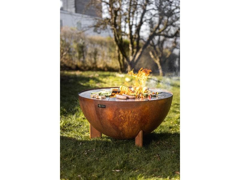 FEU DU JARDIN Feuerstelle Tria, Ø 98 cm, Rost