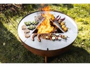 FEU DU JARDIN Feuerstelle Tria, Ø 98 cm, Rost