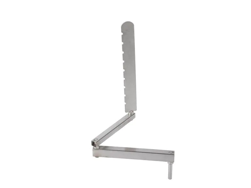 FEU DU JARDIN Grillarm Schwenkbar, Silber