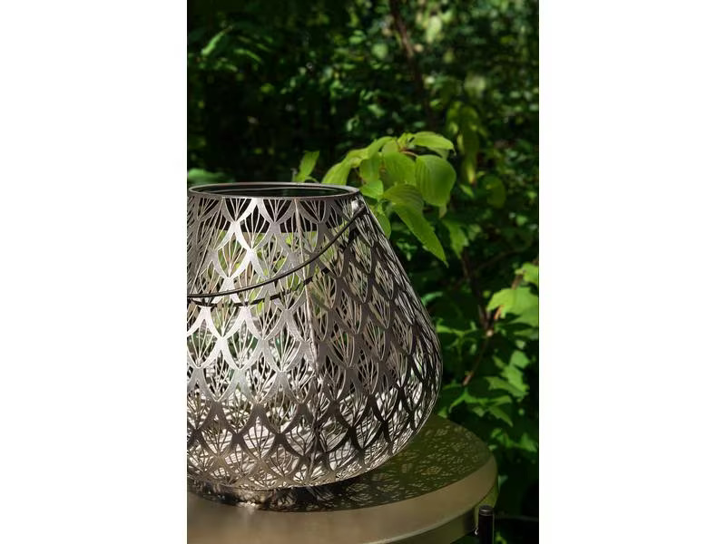 STT Laterne Solar Antic Emilia, Ø 29 cm, Marineblau