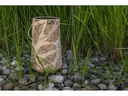 STT Laterne Solar Antic Feather, Ø 20 cm, Sand