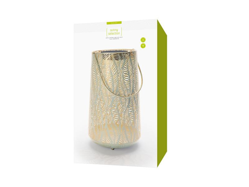 STT Laterne Solar Antic Lara, 46 cm, Mint