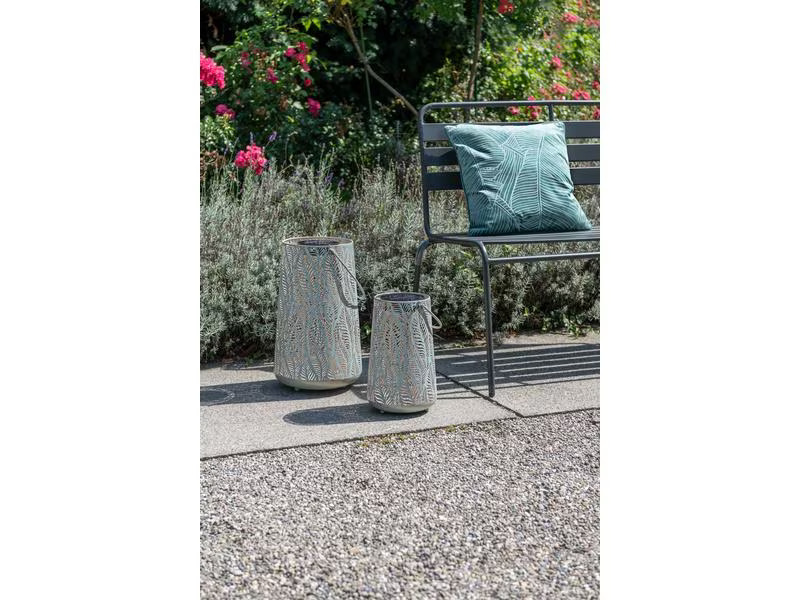 STT Laterne Solar Antic Lara, Ø 20 cm, Mint