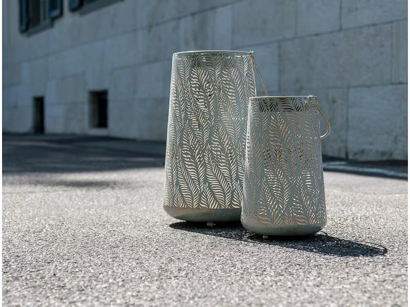 STT Laterne Solar Antic Lara, Ø 20 cm, Mint