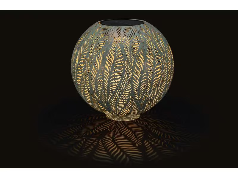 STT Windlicht Solar Antic Ball Lara, Ø 30 cm, Mint