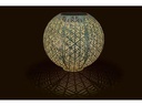 STT Windlicht Solar Antic Ball Sofia, Ø 30 cm, Aqua