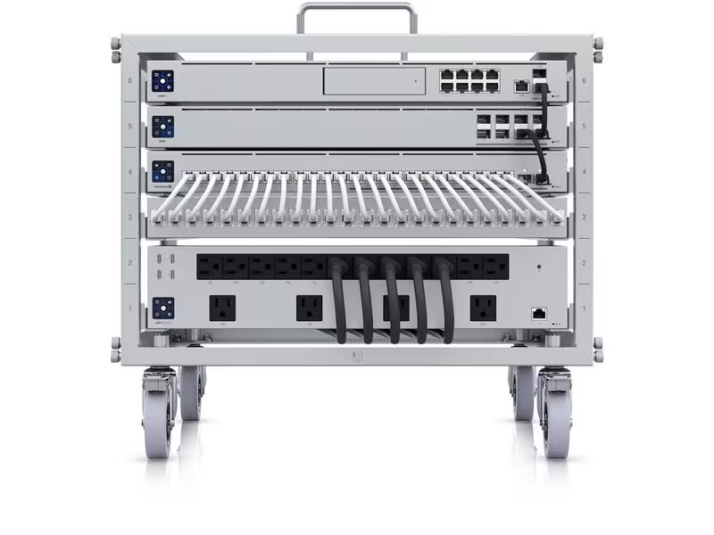 Ubiquiti Netzwerkschrank U-RACK-6U-TL 16HE / Grau