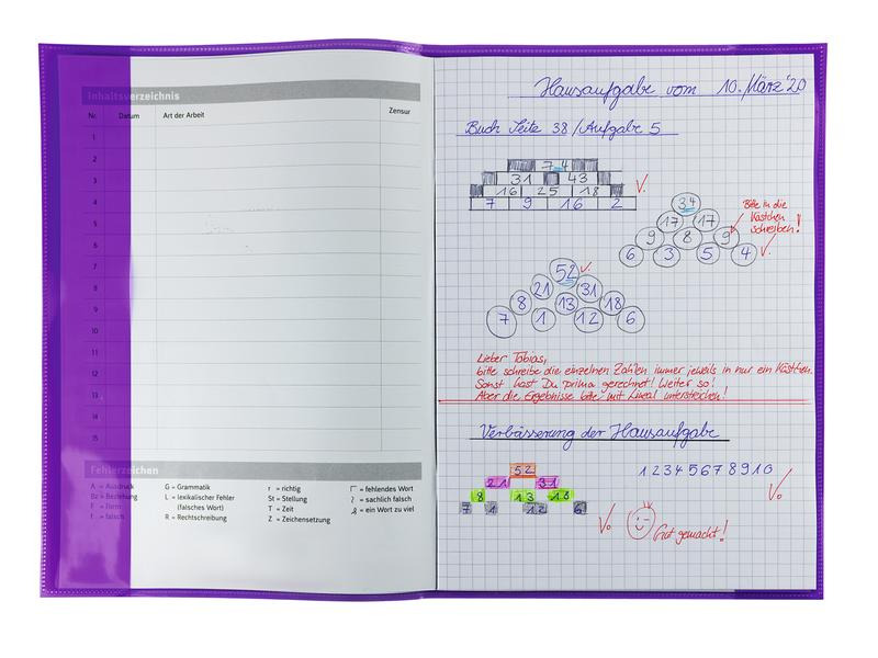 HERMA Einbandfolie Plus A4 Violett