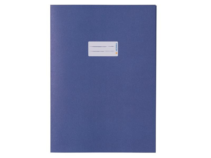HERMA Einbandpapier A4 Recycling Dunkelblau