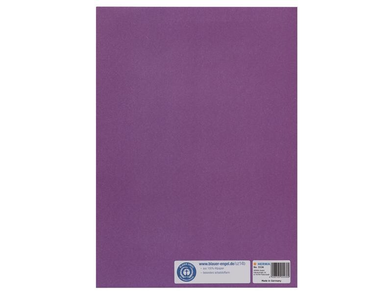 HERMA Einbandpapier A4 Recycling Violett