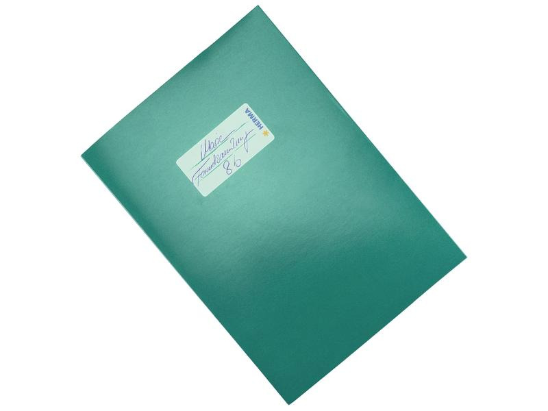 HERMA Einbandpapier A5 Dunkelgrün