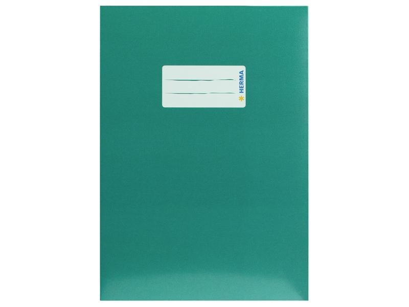HERMA Einbandpapier A5 Dunkelgrün
