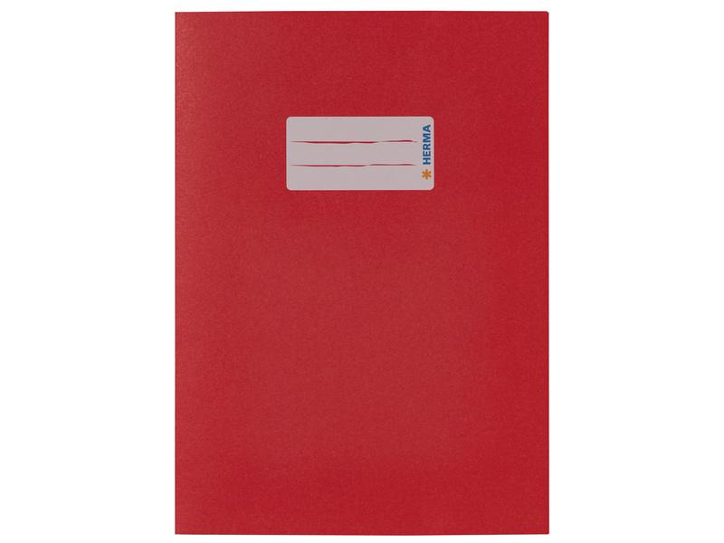 HERMA Einbandpapier A5 Recycling Rot