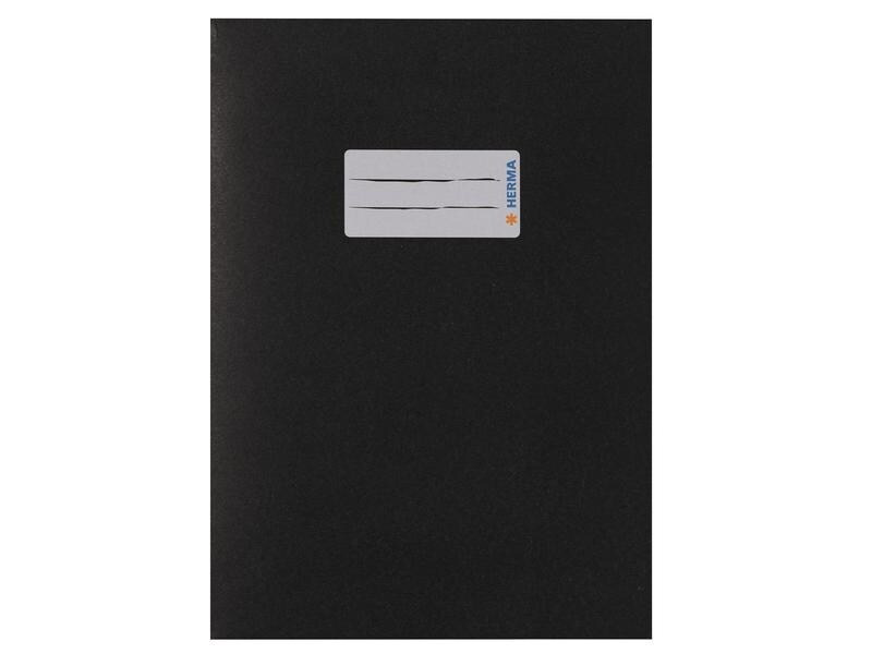 HERMA Einbandpapier A5 Recycling Schwarz