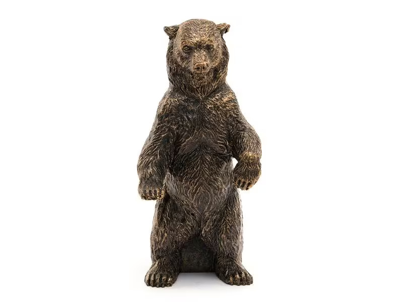Jardinopia Pflanzentopffüsse Potty Feet Grizzlybär, 3er Set