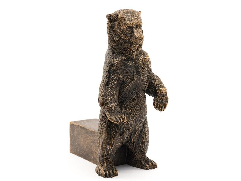 Jardinopia Pflanzentopffüsse Potty Feet Grizzlybär, 3er Set