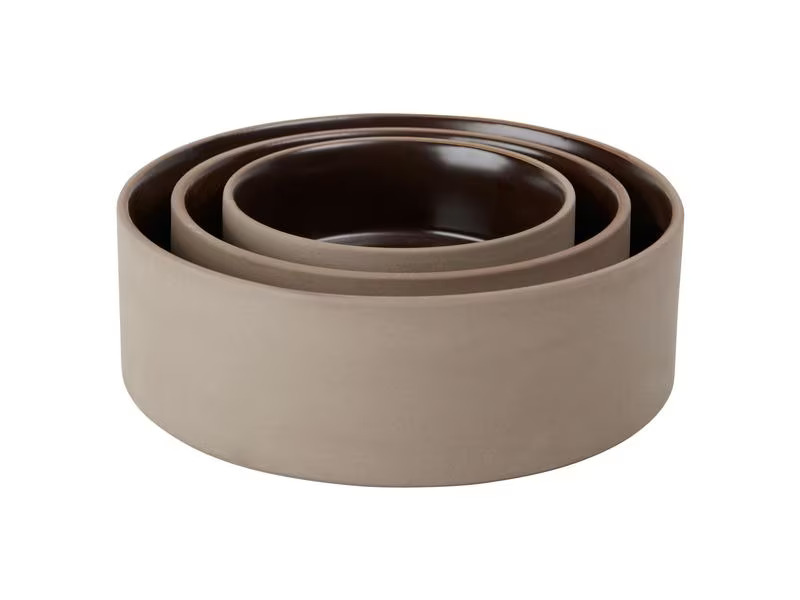 OYOY Keramiknapf Sia S, Ø 13 x H 4.5 cm, Choko