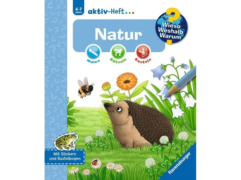 Ravensburger Kinder-Sachbuch WWW aktiv-Heft: Natur