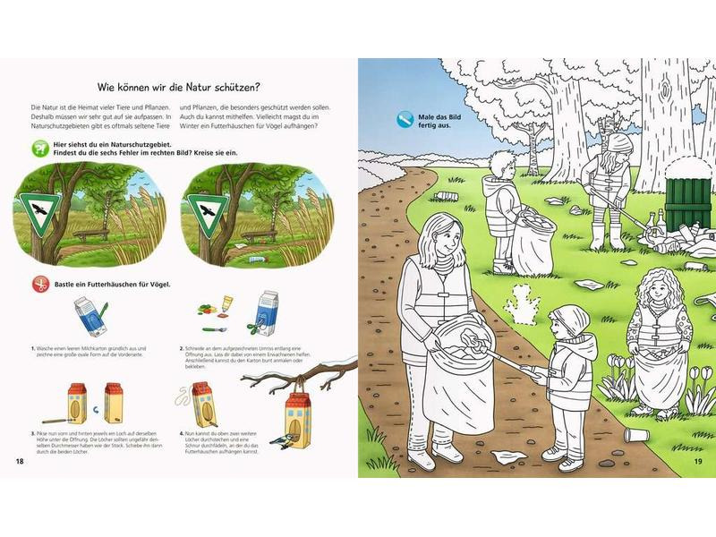 Ravensburger Kinder-Sachbuch WWW aktiv-Heft: Natur