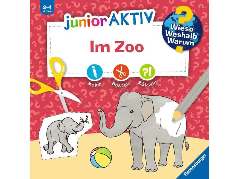 Ravensburger Kinder-Sachbuch WWW junior AKTIV: Im Zoo