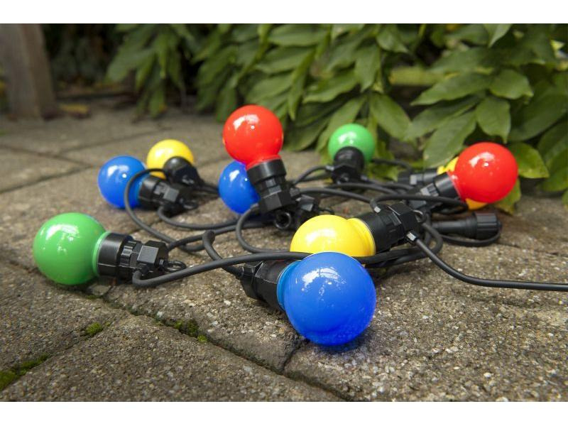 STT LED-Lichterkette Party, 10 LEDs, 3m, Bunt
