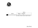 STT LED-Lichterkette Party, 10 LEDs, 3m, Bunt