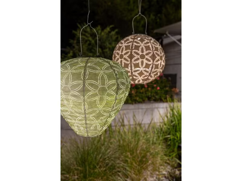 STT Lampion Solar, Drop, Ø 30 cm, Mint