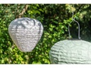 STT Lampion Solar, Drop, Ø 30 cm, Weiss